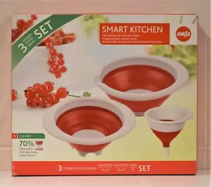 EMSA Smart Kitchen faltbarer faltbarer Gummitopf oder Küchenset platzsparend - Bild 1 von 2