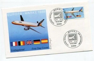 D43439 Europa CEPT 1988 Transportation & Communication FDC Germany - Picture 1 of 1