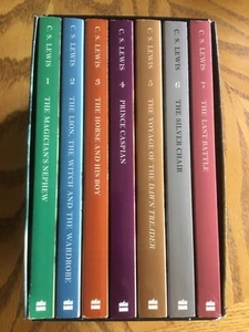 The Chronicles of Narnia Books Set of 7 By C.S. Lewis - Picture 1 of 4