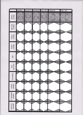 PRECIOUS POSSESSIONS GB MARCA DE AGUA REFERENCIA HOJA GUÍA A4 PÁGINA INVERTIDA, INVERTIDA ETC QV-QEII