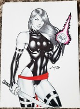 Psylocke print by Carlos Augusto A3