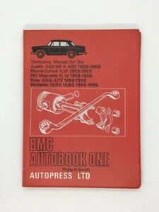 BMC Autobook1 A55 A60 Cambridge Oxford Austin Morris Riley MG Magnette Wolseley - Picture 1 of 5