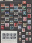 Jahrgang 1960 - 1969 Bund JAHRGANG Lot komplett gestempelt postfrisch Paare Rand