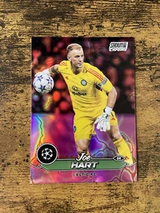 2023-24 Topps Stadium Club Chrome UEFA Pink/Red Electric Charge Joe Hart Celtic - Bild 1 von 2