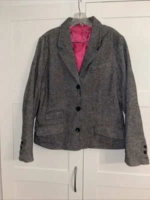 Old Navy Women’s Blazer Hounds Tooth Black And White Size XXL - Image 1 of 4