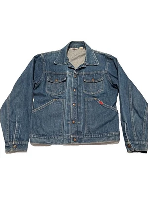 VTG Men's 60s 70s Big Smith Denim Jacket Sz 46 (med?) 1960s - Image 1 of 4