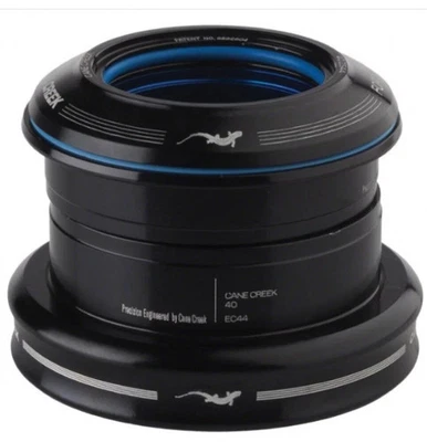 Cane Creek 40-Series ZS44 / EC44 Short Cover Bike Bicycle Headset Tapered Black - Image 1 of 2