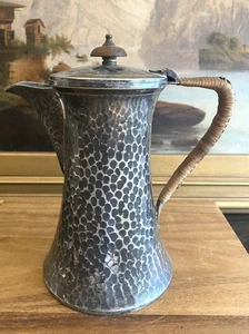 HENRY WILKINSON & CO Ltd. Versilberter KRUG Handgehämmert Antik Selten - Bild 1 von 12