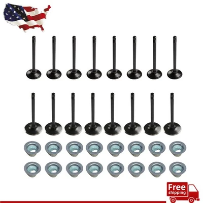 16Pcs For 2010-2017 Chevrolet Equinox 2.4L 2.2L ntake Exhaust Valves W/Seals Set - Image 1 of 4