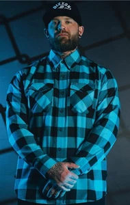 Dixxon Flanelle BACK II THE BASICS FLANELLE. Homme 2XL - Neuf dans son sac avec étiquettes - Photo 1/10