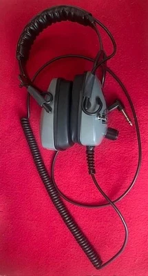 Gray Ghost Original Metal Detector Headphones 1/4" Jack- New - Image 1 of 4