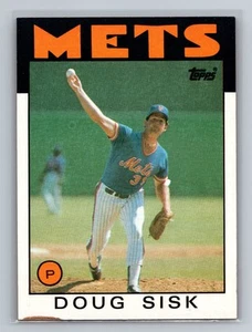 1986 Topps #144 Doug Sisk - Picture 1 of 2