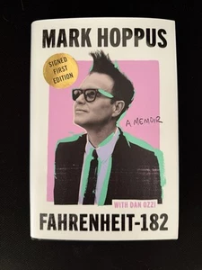 Mark Hoppus Fahrenheit-182 signed Erstausgabe Buch Blink-182 handsigniert - Bild 1 von 6