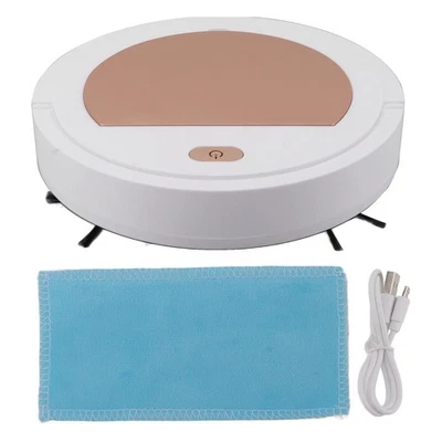 ZIZEV Floor Sweeping Robot Robot Vacuum Cleaner 3 In 1 3.7V 3W Rose Gold 1800PA - Image 1 of 4