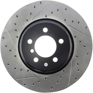 Rotor de freno delantero derecho StopTech 127.34144R perforado para 13-16 335i / 17-20 440i - Imagen 1 de 8
