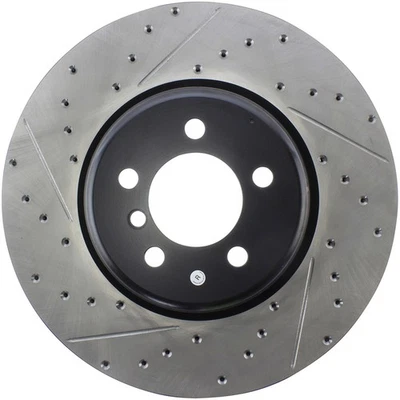 Rotor de freno delantero derecho StopTech 127.34144R perforado para 13-16 335i / 17-20 440i Foto 1 de 4