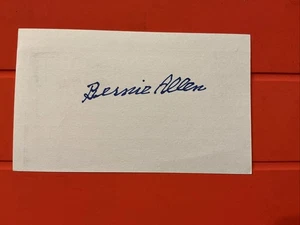 Bernie Allen🔥🔥MLB Debut: 1962 Minnesota Twins🔥🔥Autograph 🔥🔥 - Picture 1 of 1