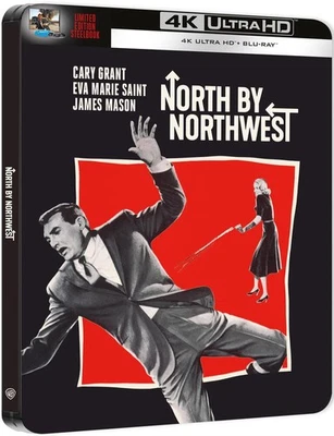 North By Northwest Limited Edition Steelbook 4K Ultra HD + Blu-Ray - Image 1 of 2