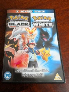 Pokémon 2 Movie Pack, Black And White, 2 Dvd - Picture 1 of 3