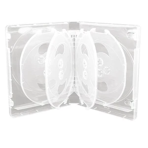 2X(CD Storage Box 10-Piece Pack CD Case Plastic -Sided CD Storage Car CD9421 - Afbeelding 1 van 7