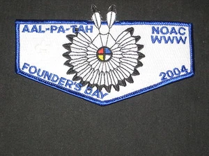 Aal-Pa-Tah 2004 NOAC Founder's Day Flap - Picture 1 of 1