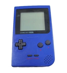 Nintendo Game Boy Pocket Handheld System Blue Tested & Works! - Picture 1 of 3