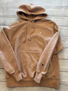 Champion Sweatshirt Mens Medium Mauve Fleece Active Athleisure Hoodie - Picture 1 of 6