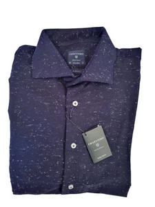 Profumo Herrenhemd marinenblau, 43 Neu - Bild 1 von 4
