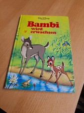 Kinder Buch Walt Disney, Bambi Wird Erwachsen 90'er Jahre, 1989