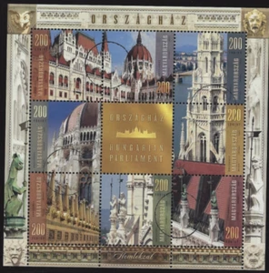 HUNGARY-2016. SPECIMEN S/S - House of Parliament - Frontage MiBl.388. - Picture 1 of 1