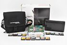 Nintendo DSi XL Dark Brown Handheld Games Console with Box, Bag and 16 Games  