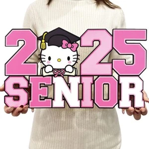 Senior 2025 Sign Pink Graduation Decorations Class of 2025 Photo Props Senior... - Picture 1 of 6
