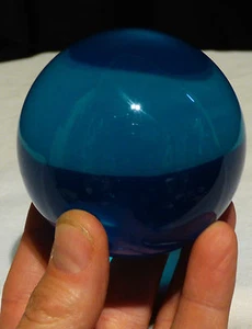 Acrylic Contact Juggling Ball 10+ Unisex 75 MM 10 OZ weight - Picture 1 of 34