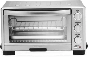 Cuisinart TOB-1010 Classic Toaster Oven Broiler Brushed Stainless Steel 1800W - Picture 1 of 3