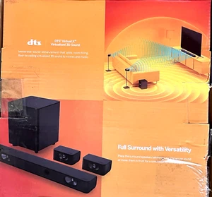 VIZIO V51-H6 5.1 Channel Home Theater Surround Soundbar Black - Open Box - Picture 1 of 6