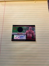 2010 TOPPS UFC KNOCKOUT FIGHTER RELICS AUTO GREEN #AFGDF DON FRYE #32/88