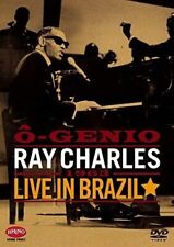 O-Genio Ray Charles 1963 Live in Brazil DVD 2004  2 Full Concerts RHINO Region 1