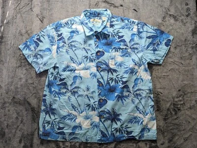 Joe Marlin Short Sleeve Button Up Hawaiian Shirt Men's Size XXL Comfort Fit - Image 1 of 4
