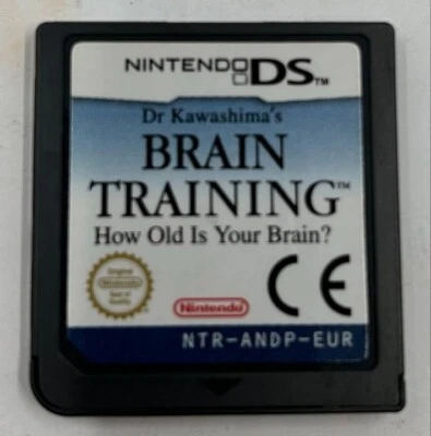 Brain Training Nintendo DS Games Cart Only - Image 1 of 2