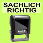 SACHLICH RICHTIG Trodat Printy Schwarz 4911 Bro Stempel Kissen schwarz