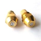 Heat Transferring Brass Diesel Injectors Nozzle for Oil Burner 60° Spray Angle