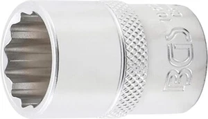 BGS 10638 | Socket, 12-point | 12.5 mm 1/2" Drive | 18 mm - Picture 1 of 1