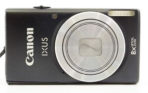 Canon IXUS 132 Digitalkamera - 16MP - Schwarz - 8x Zoom