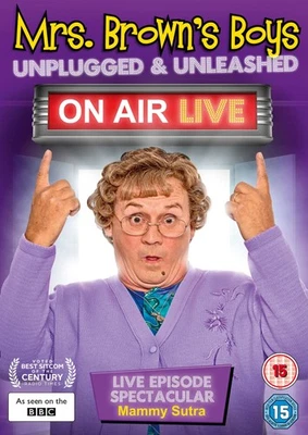 Mrs Brown’s Boys: Unplugged & Unleashed - On Air Live (DVD) (UK IMPORT) Foto 1 de 3