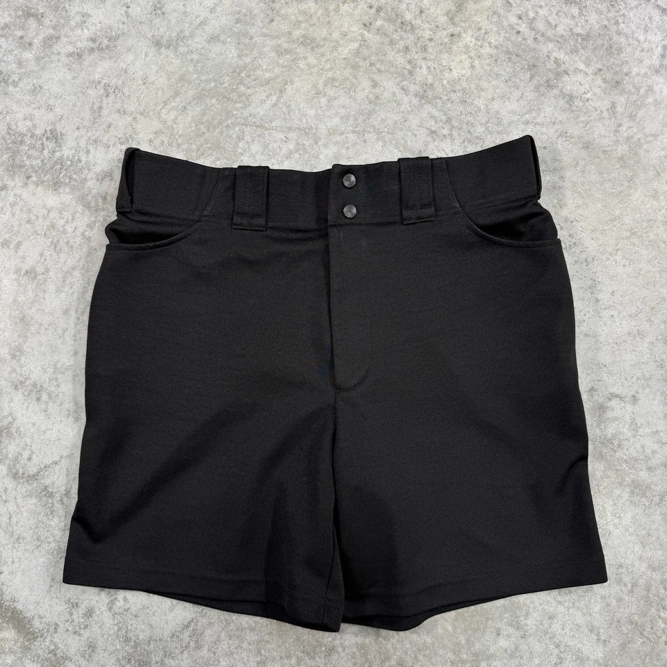 Honig's Shorts Mens Large Black Polyester Referee Uniform Made USA Whistle Stop - Image 1 of 4