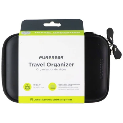 Estuche de transporte organizador de viaje PureGear bolsa con cremallera - negro Foto 1 de 2