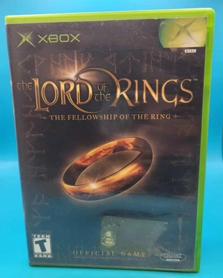 Lord of the Rings: The Fellowship of the Ring (Xbox 2002) Complete w/ Card - Image 1 of 4