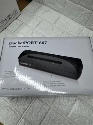 Ambir Technology DocketPORT 667 Compact Simplex ID Scanner - Image 1 of 3