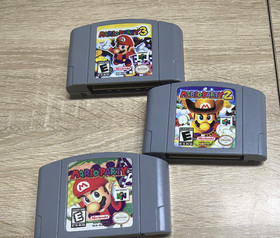 MarioParty1/2/3 N64 Games for Nintendo 64 Console US Stock Free Shipping