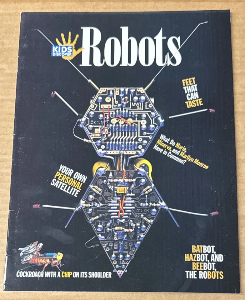 Kids Discover : Robots, February 1999, Volume 9, Issue 2 (GOOD) Foto 1 de 1